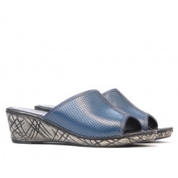 Sandales femme 5004p indigo perforé