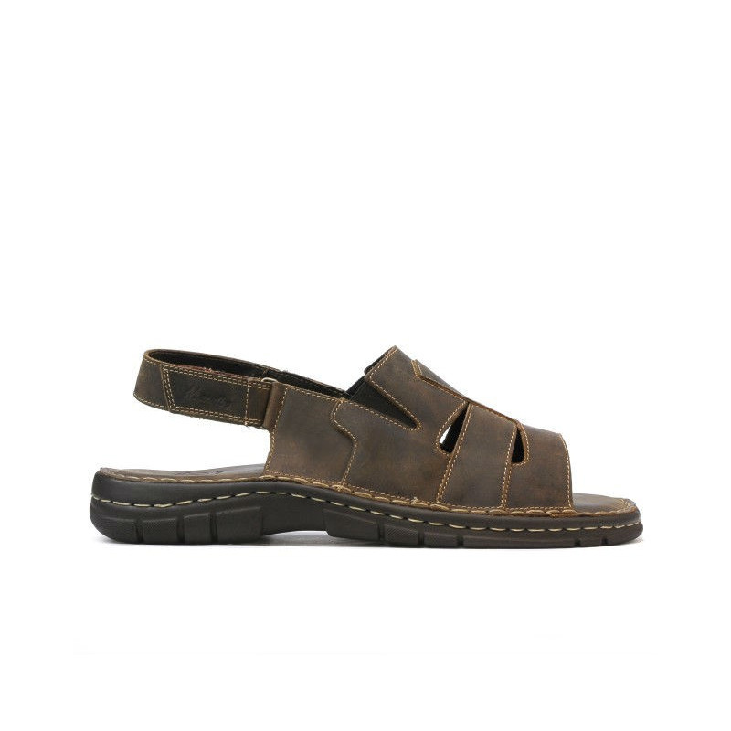 Sandales hommes 350m tuxon café