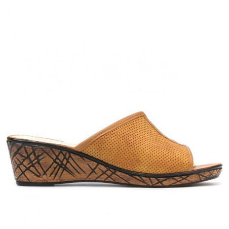 Sandales femme 5004p marron ciré