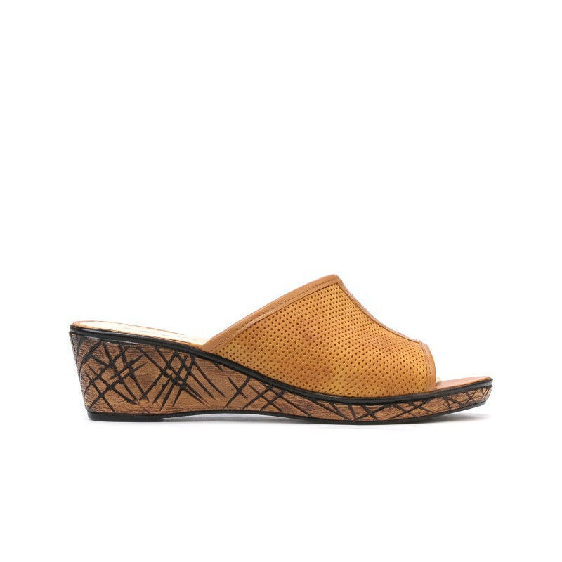 Sandales femme 5004p marron ciré