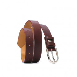 Ceinture femme 06m bordeaux