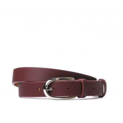 Ceinture femme 06m bordeaux