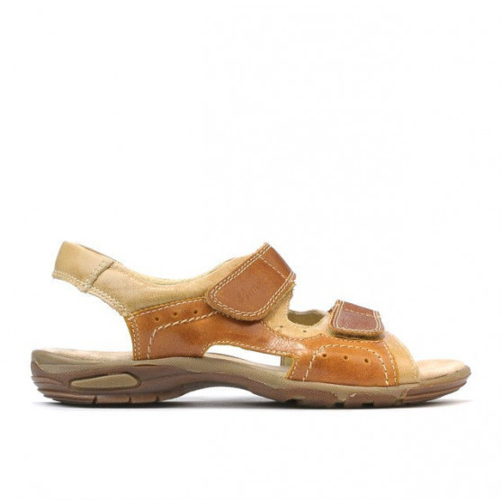Sandales enfants 322 marron+beige Sandales enfants 322 marron+beige