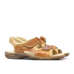 Sandales enfants 322 marron+beige