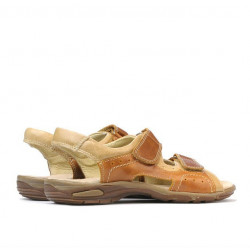 Sandales enfants 322 marron+beige