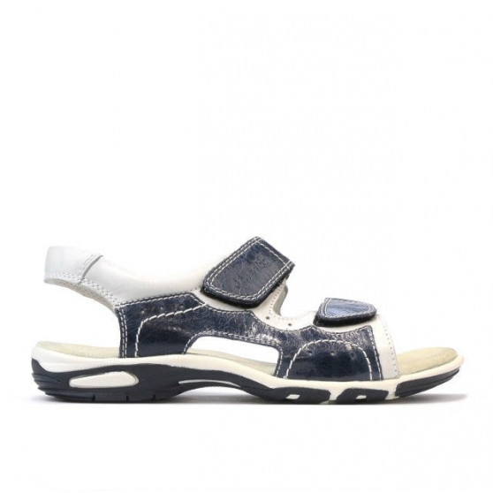 Sandales enfants 322 indigo+blanc Sandales enfants 322 indigo+blanc