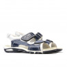 Sandales enfants 322 indigo+blanc