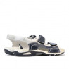 Sandales enfants 322 indigo+blanc