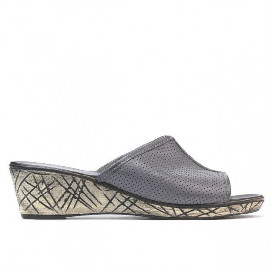 Sandales femme 5004m p gris perforé Sandales femme 5004m p gris perforé