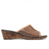 Sandales femme 5004mp cappuccino perforé