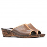 Sandales femme 5004mp cappuccino perforé