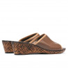 Sandales femme 5004mp cappuccino perforé