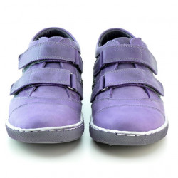 Chaussures enfants 134 tuxon violet+gris
