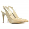 Sandales femme 1235 laque beige