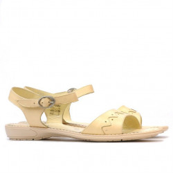 Sandales femme 590 beige