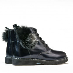 Bottes enfants 3010 vernis indigo