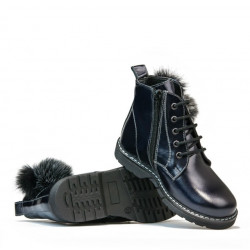 Bottes enfants 3010 vernis indigo
