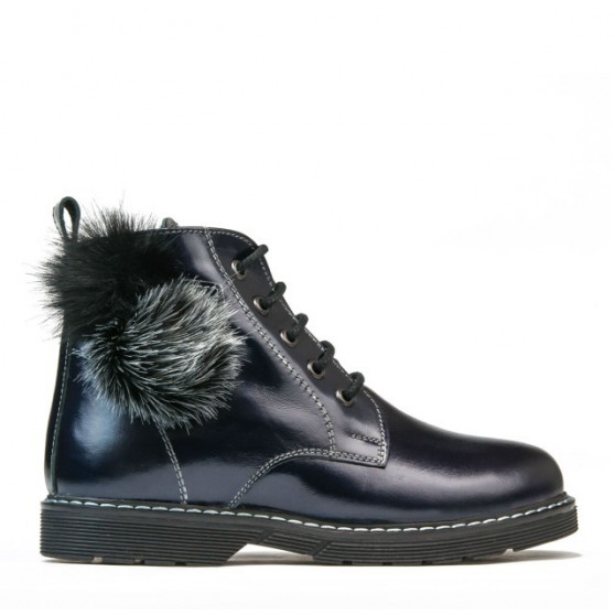 Bottes enfants 3010 vernis indigo Bottes enfants 3010 vernis indigo