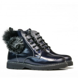 Bottes enfants 3010 vernis indigo