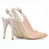 Sandales femme 1235 vernice ivoire