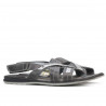 Sandales adolescents 328 gris anthracite