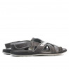 Sandales adolescents 328 gris anthracite