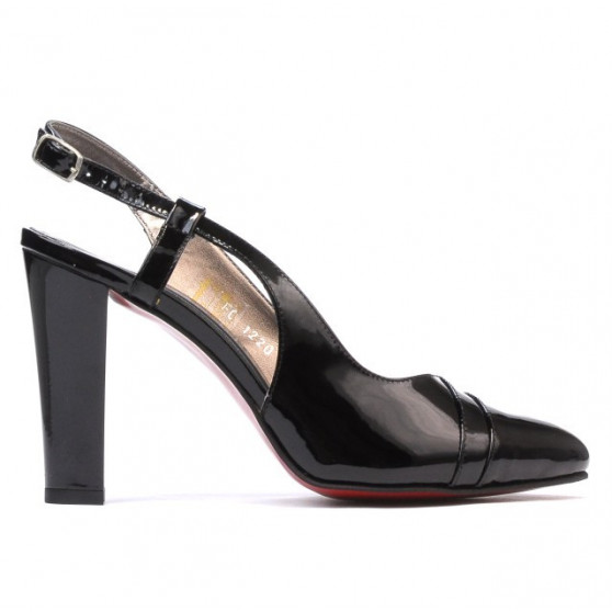 Sandales femme 1220 vernis noir Sandales femme 1220 vernis noir