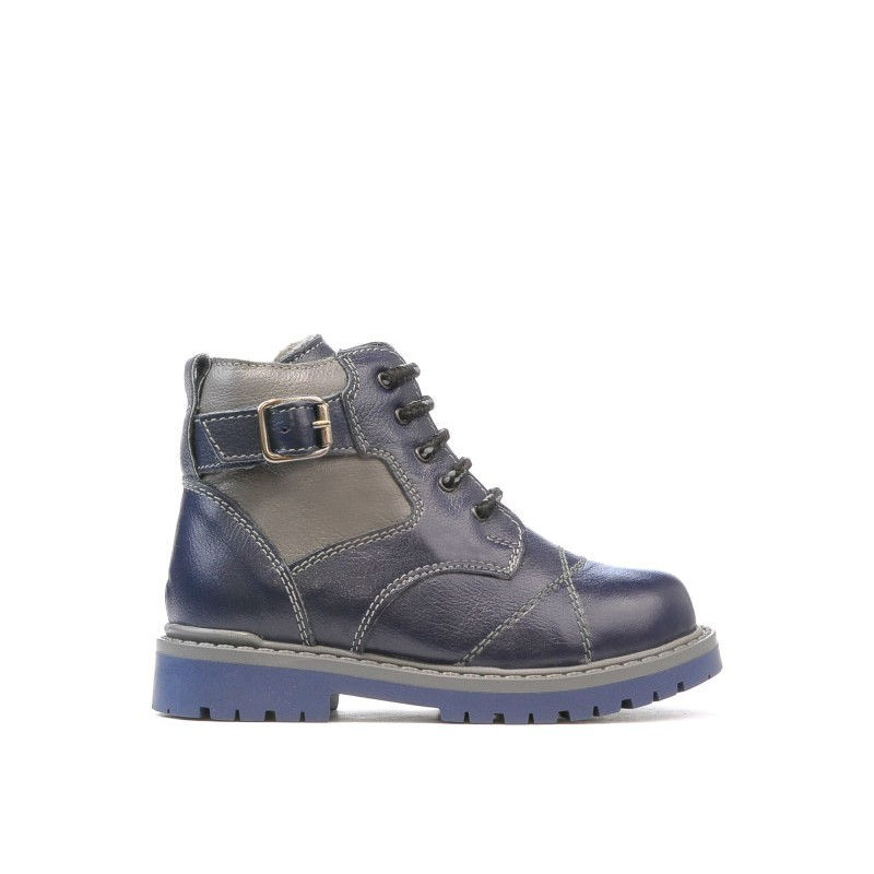 Bottes enfants petits 21c indigo combiné