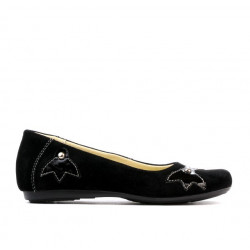 Chaussures enfants 117 noir velours