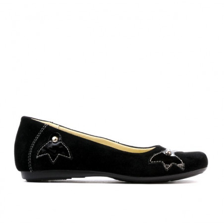 Chaussures enfants 117 noir velours