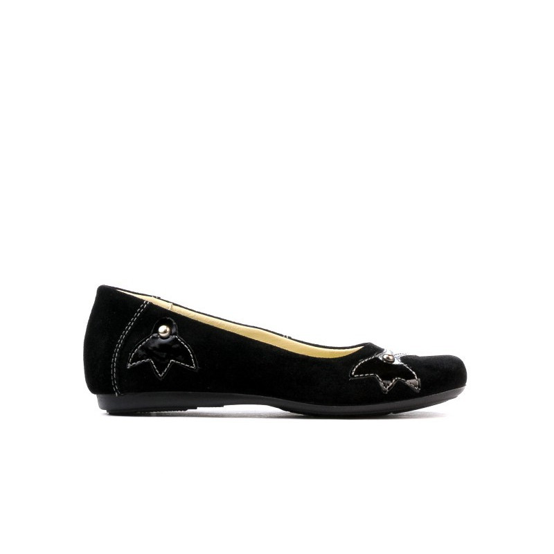 Chaussures enfants 117 noir velours