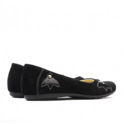 Chaussures enfants 117 noir velours