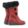 Bottes enfants petits 24c bordeaux+noir
