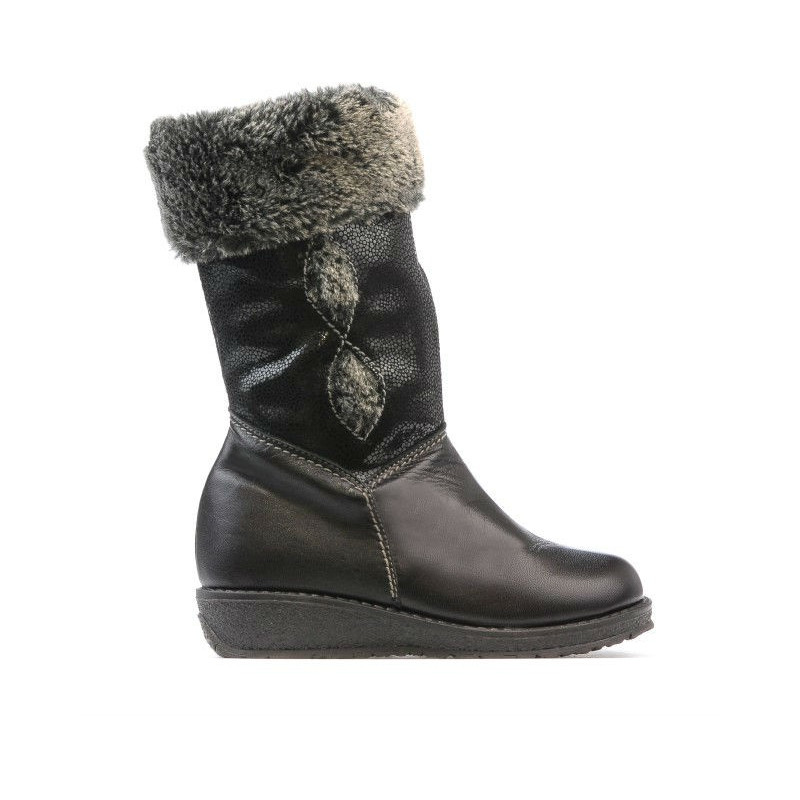 Bottes petits enfants 24c noir combiné