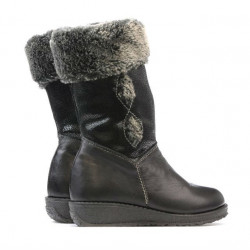 Bottes petits enfants 24c noir combiné