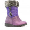 Bottes enfants petits 24c violet combiné