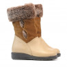 Bottes petits enfants 24c beige combiné