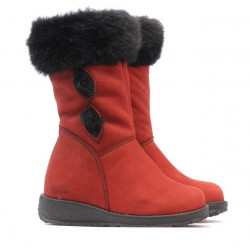 Bottes enfants petits 24c bufo bordeaux