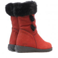 Bottes enfants petits 24c bufo bordeaux