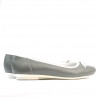 Ballerines femme 184 gris