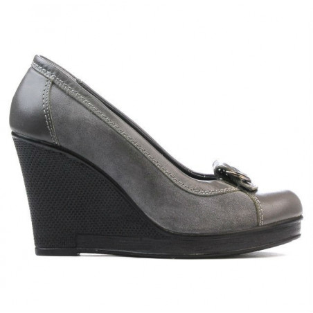 Chaussures décontractées femme 178 gris combiné