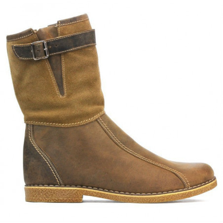 Bottes femme 3249 tuxon sable combiné