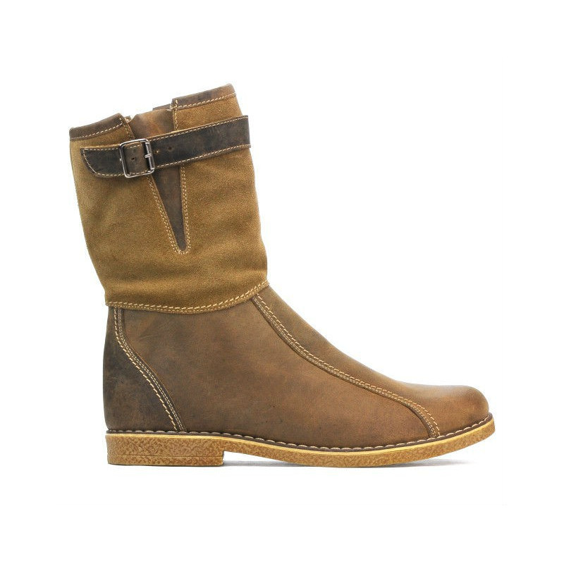 Bottes femme 3249 tuxon sable combiné