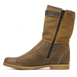 Bottes femme 3249 tuxon sable combiné