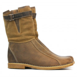 Bottes femme 3249 tuxon sable combiné