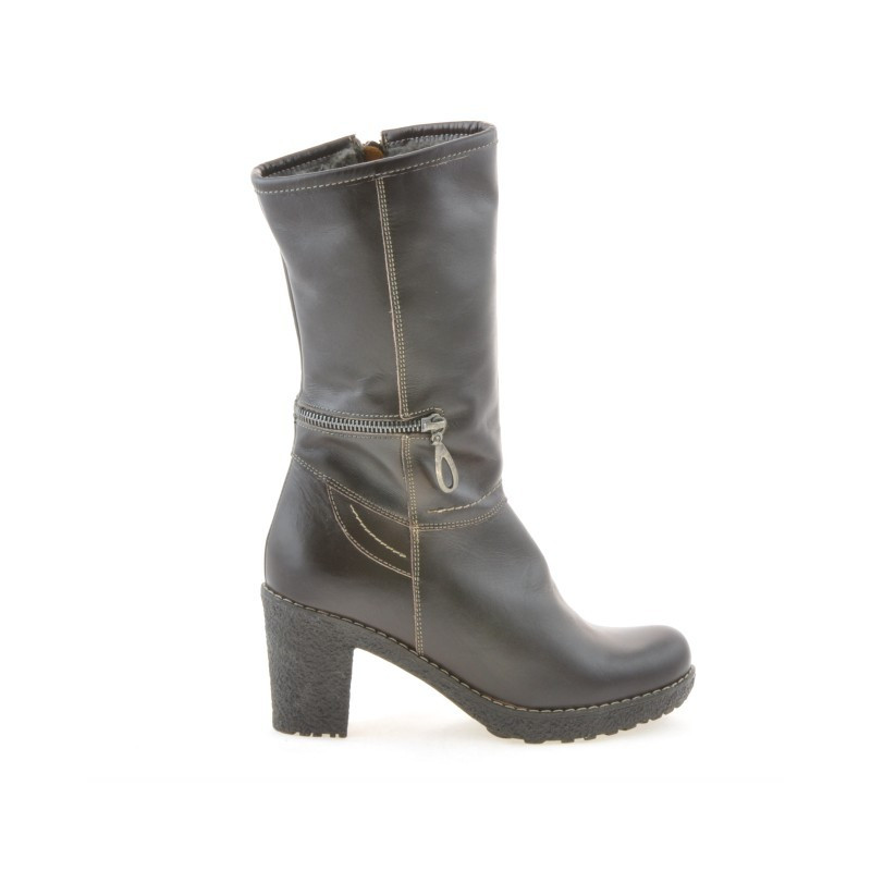 Bottes femme 3256 café