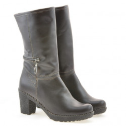 Bottes femme 3256 café