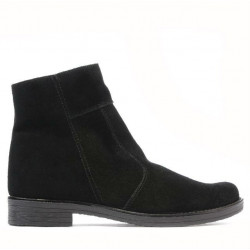 Bottes adolescents 452 noir velours