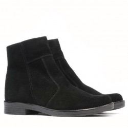 Bottes adolescents 452 noir velours