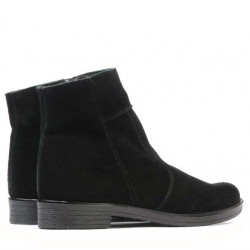Bottes adolescents 452 noir velours